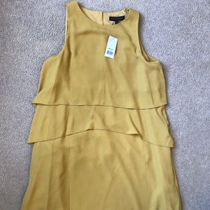 NWT banana Republic mustard dress with pockets